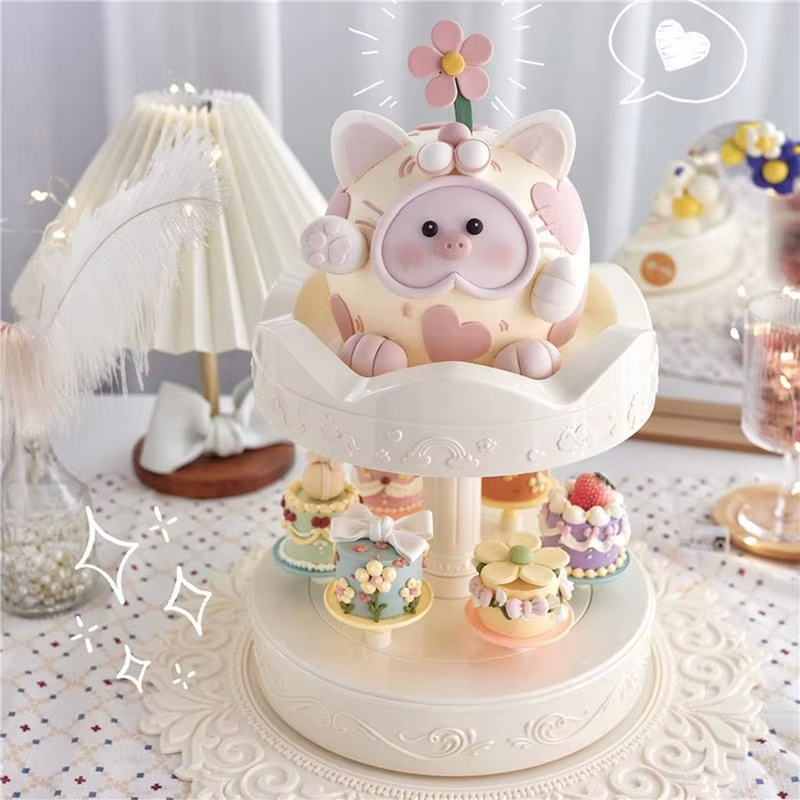 Wedding Cake Supply - 자동 회전 케이크 스탠드, 스시 디저트,