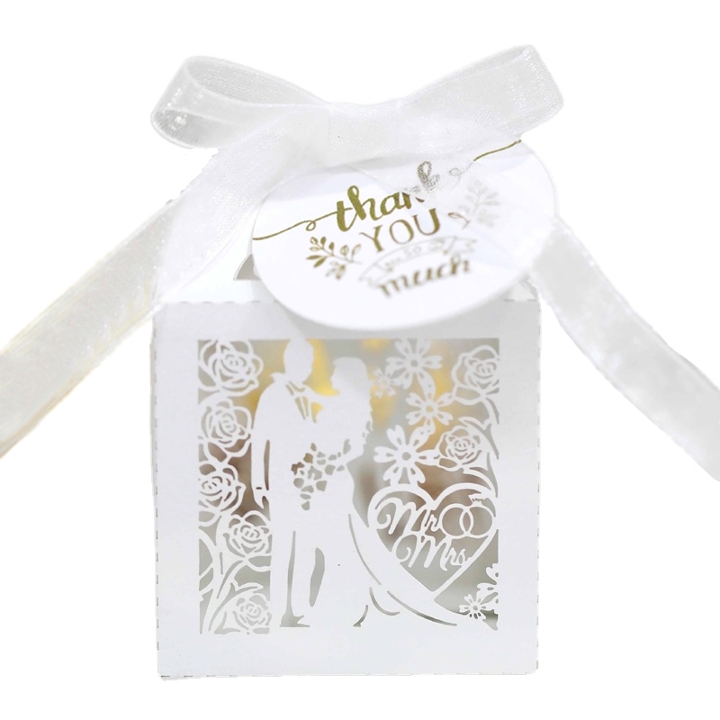 Wedding Supply List - 50/100/200pcs 웨딩 신랑 신부 선물 상자