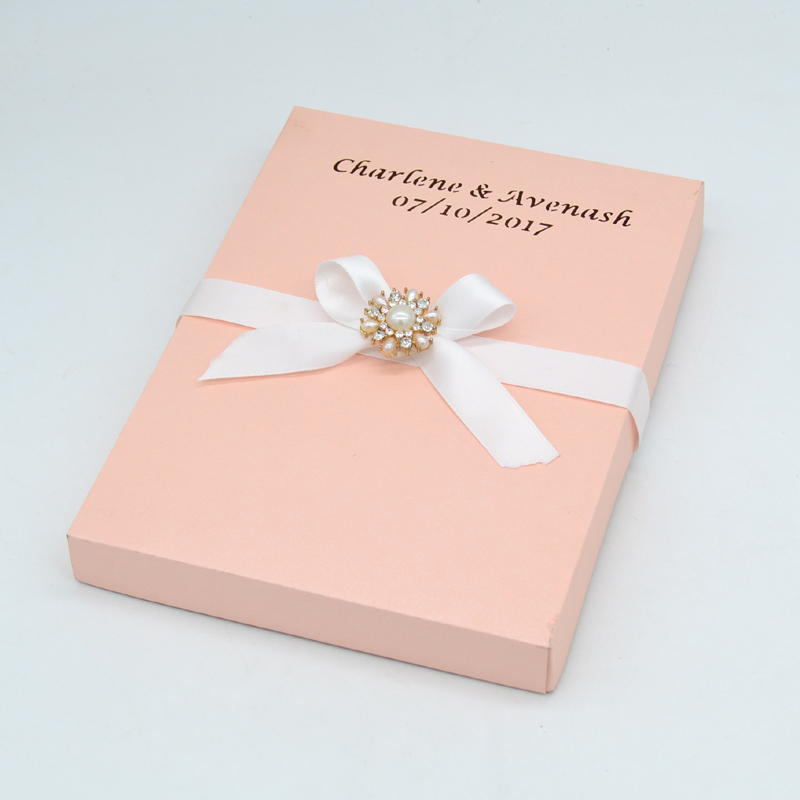 Wedding Supply.Box - 주문 레이저 커트 결혼식 안내장 상자