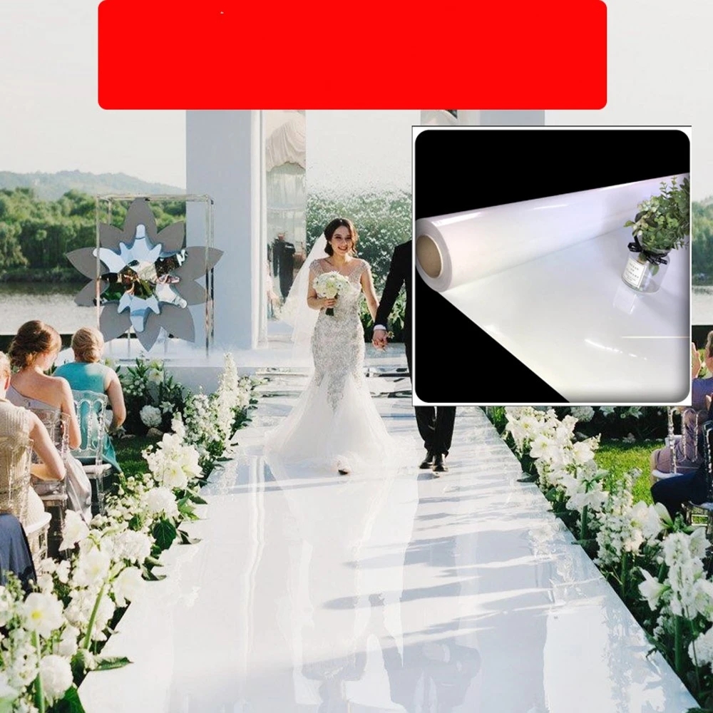 웨딩 센터피스 미러 카펫 통로 러너, 웨딩 T 스테이션 - Aisle Runner White 리뷰 및 가격