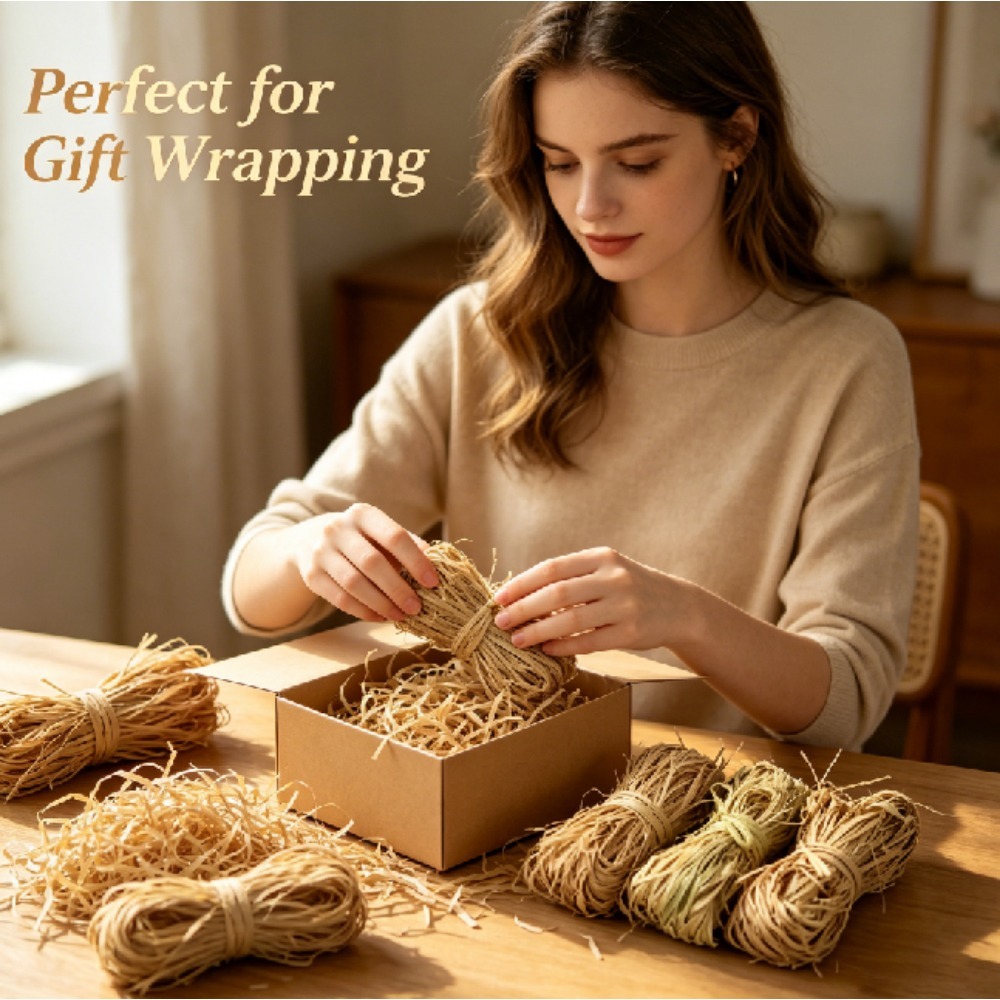 내추럴 빈티지 라피아 섬유 필러 DIY 선물 꽃다발 사 - Wedding Floral Supply 리뷰 및 가격