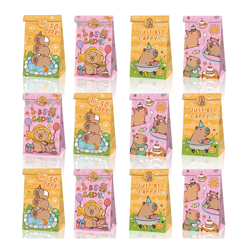 12/24/48pcs Capybara 사탕 가방 생일  - Wedding Supply.Box 리뷰 및 가격