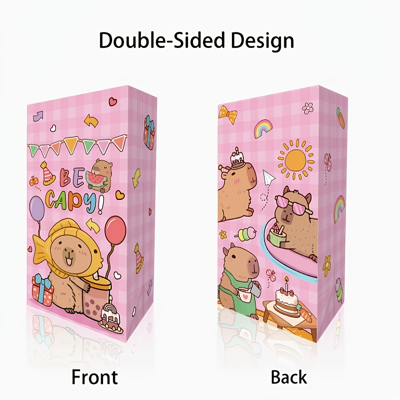 12/24/48pcs Capybara 사탕 가방 생일  - Wedding Supply.Box 리뷰 및 가격