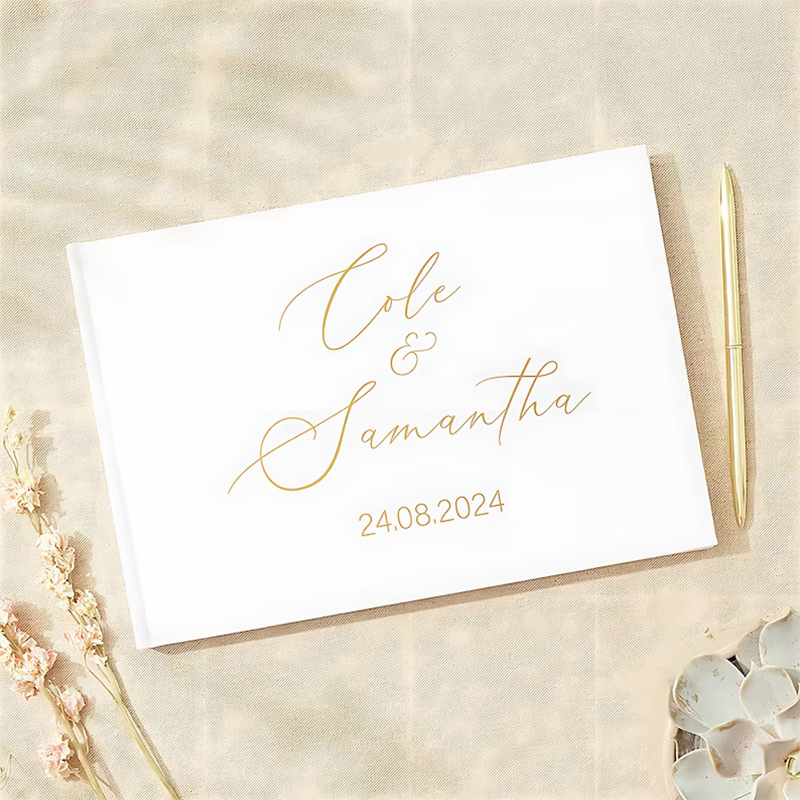 결혼 선물을위한 맞춤형 방명록 흰색 고귀한 메시지 사진 - Wedding Supply List 리뷰 및 가격