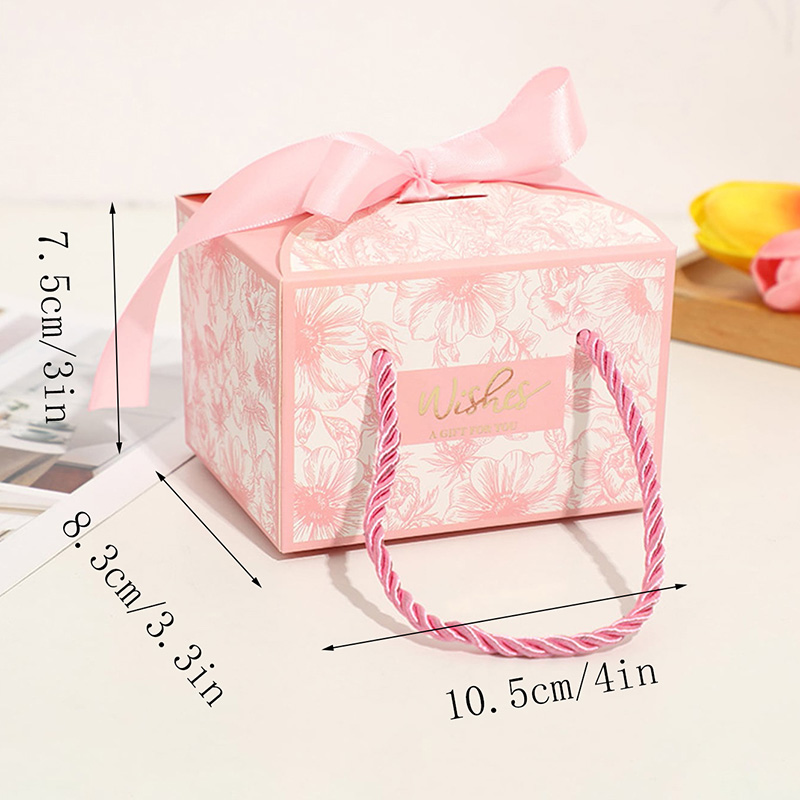 손잡이가 달린 소원 캔디 박스, 레이스 플라워 초콜릿, - Wedding Supply.Box 리뷰 및 가격