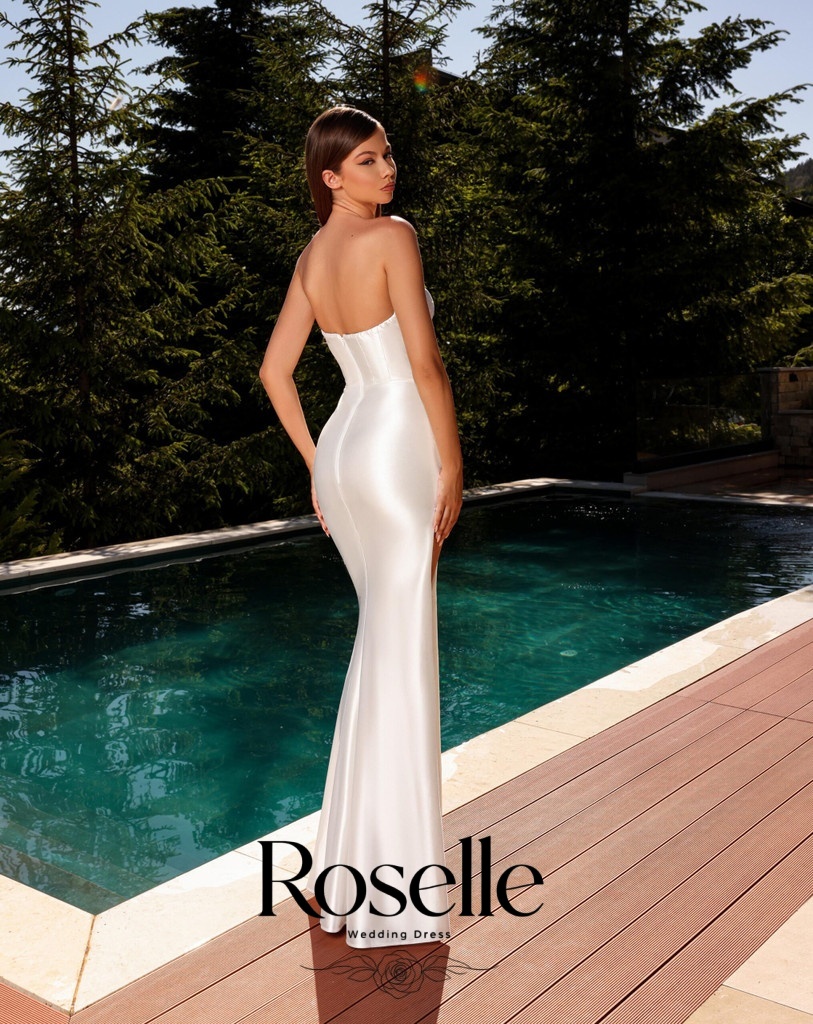 ROSELLE 우아한 시스 웨딩 드레스 스윗하트 하이  - Wedding Qw 리뷰 및 가격