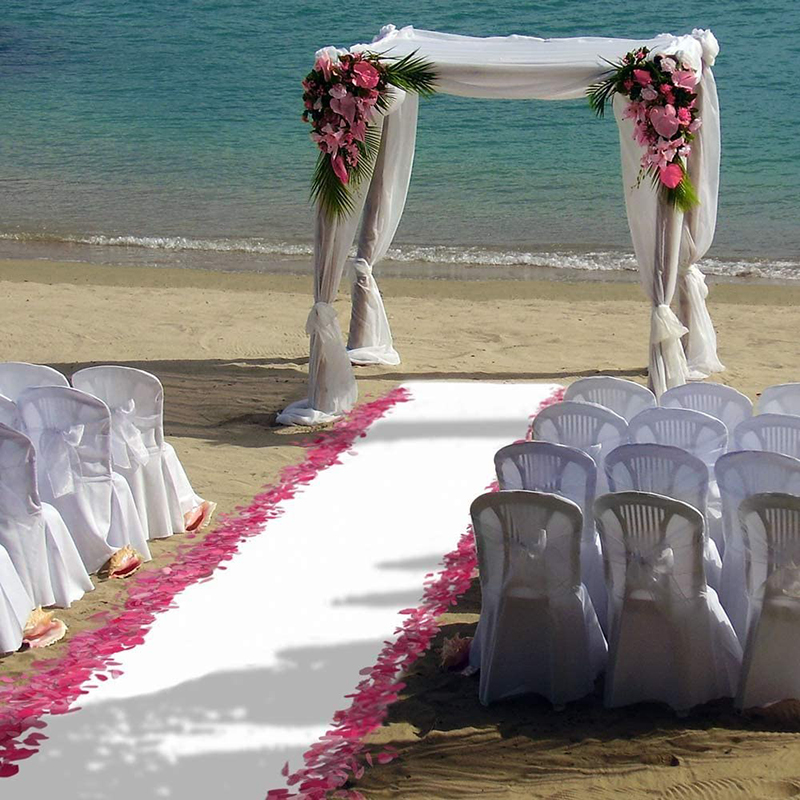 웨딩 카펫, 통로 러너 화이트 카펫, 프랑스, 논슬립, - Aisle Runner White 리뷰 및 가격