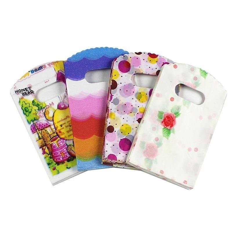 혼합 패턴 플라스틱 선물 가방 50Pcs 내구성 결혼식 - Wedding Supply List 리뷰 및 가격