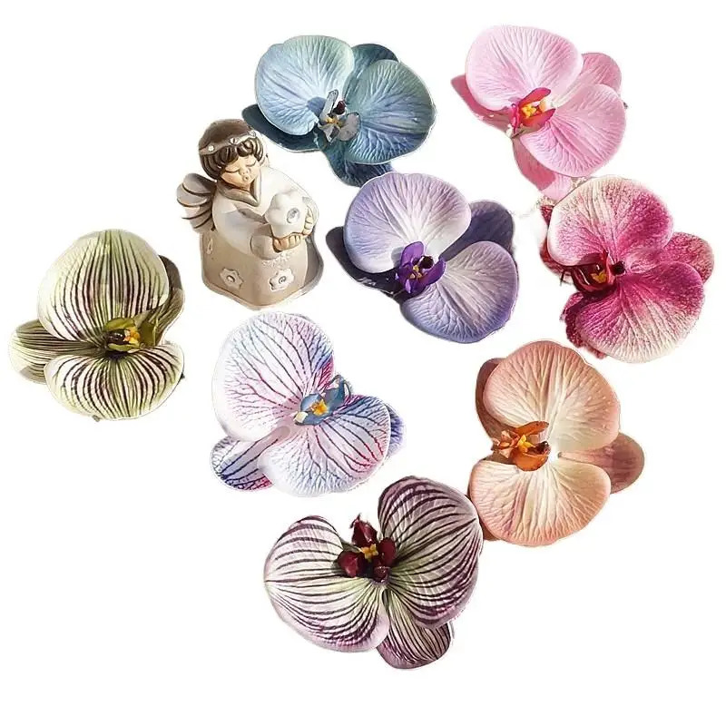 3D 프린팅 나비 난초 머리 장식, 인조 면과 실리콘  - Wedding Souvenir 리뷰 및 가격