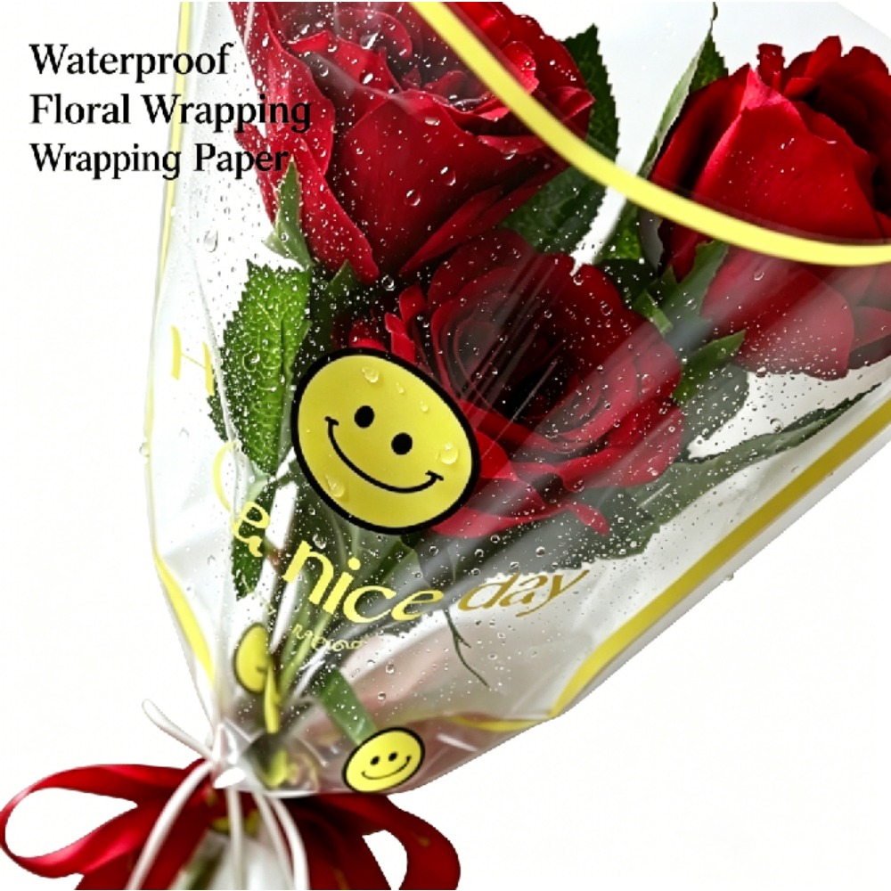 스마일리 멀티 플라워 꽃무늬 슬리브 DIY 선물 꽃다발 - Wedding Floral Supply 리뷰 및 가격