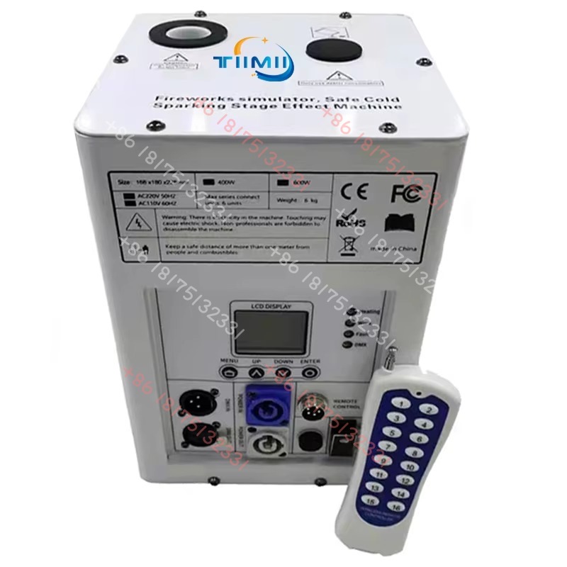 750W 티타늄 파우더 콜드 스파크 머신 무대 효과 장 - Wedding Fountain 리뷰 및 가격