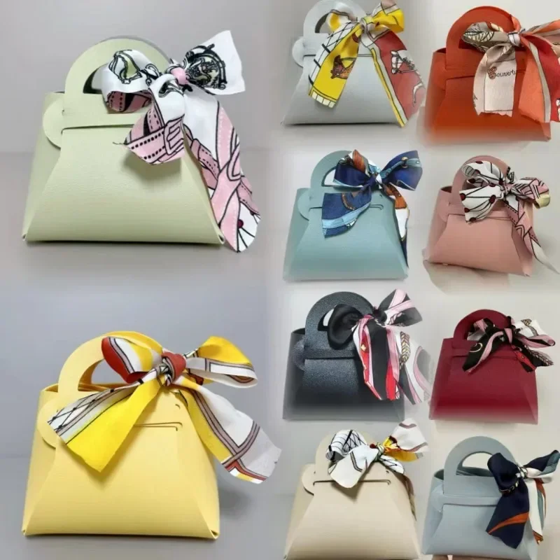 10PCS 분포 가죽 핑크 선물 가방 게스트에 대 한  - Wedding Supply List 리뷰 및 가격