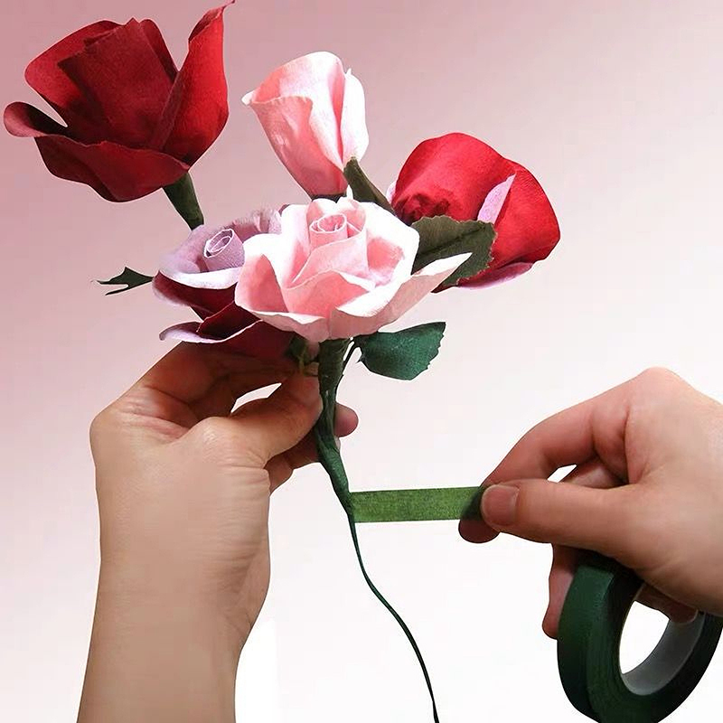 셀프 접착식 꽃꽂이 테이프 꽃 줄기 포장지 꽃술 테이프 - Wedding Floral Supply 리뷰 및 가격