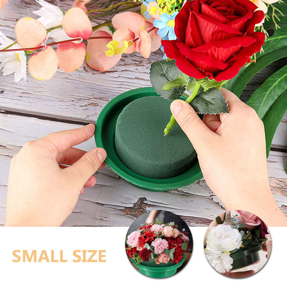 2Pcs 라운드 꽃 진흙 꽃꽂이 용품 꽃 장식 그릇 웨 - Wedding Floral Supply 리뷰 및 가격