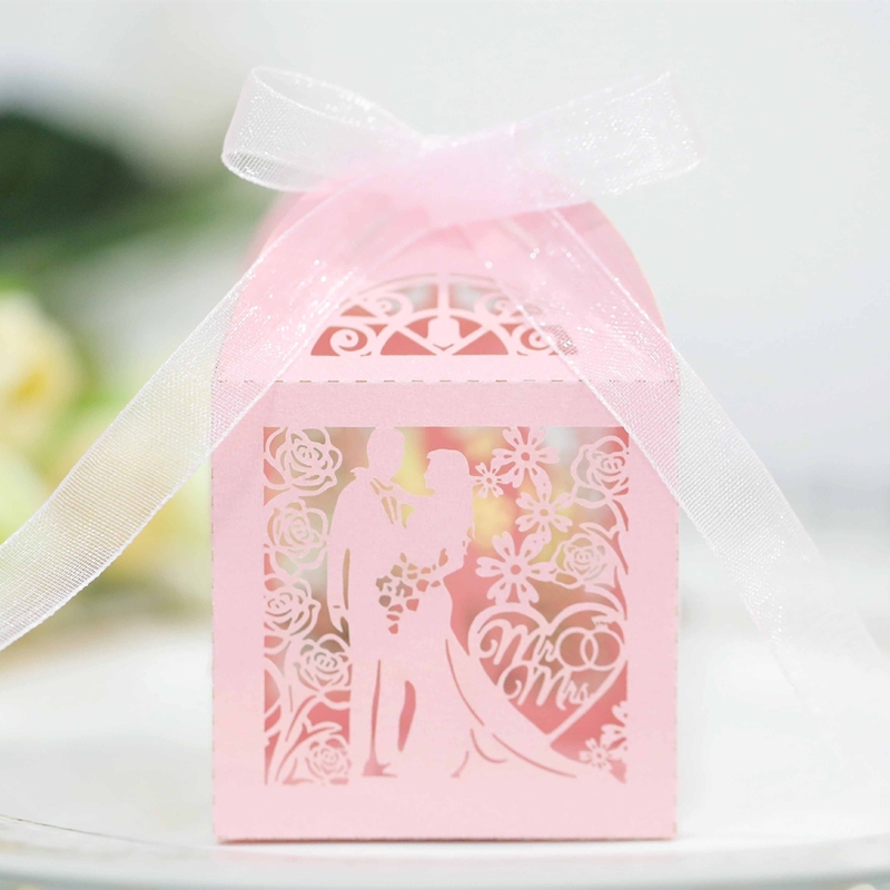 50/100/200pcs 웨딩 신랑 신부 선물 상자 리 - Wedding Supply List 리뷰 및 가격